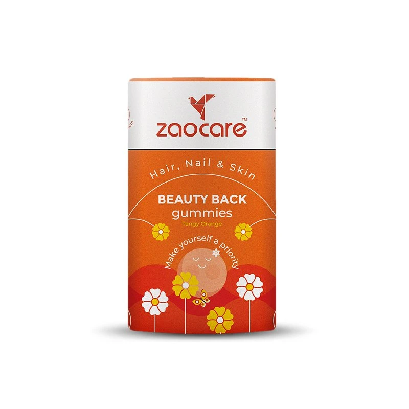 Zaocare Beauty Back Biotin Gummies For Men & Women | For Hair, Nail & Skin | Plant Based | 30 Gummies